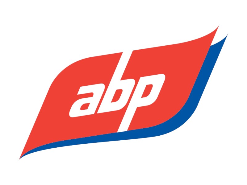 abp logo red and blue